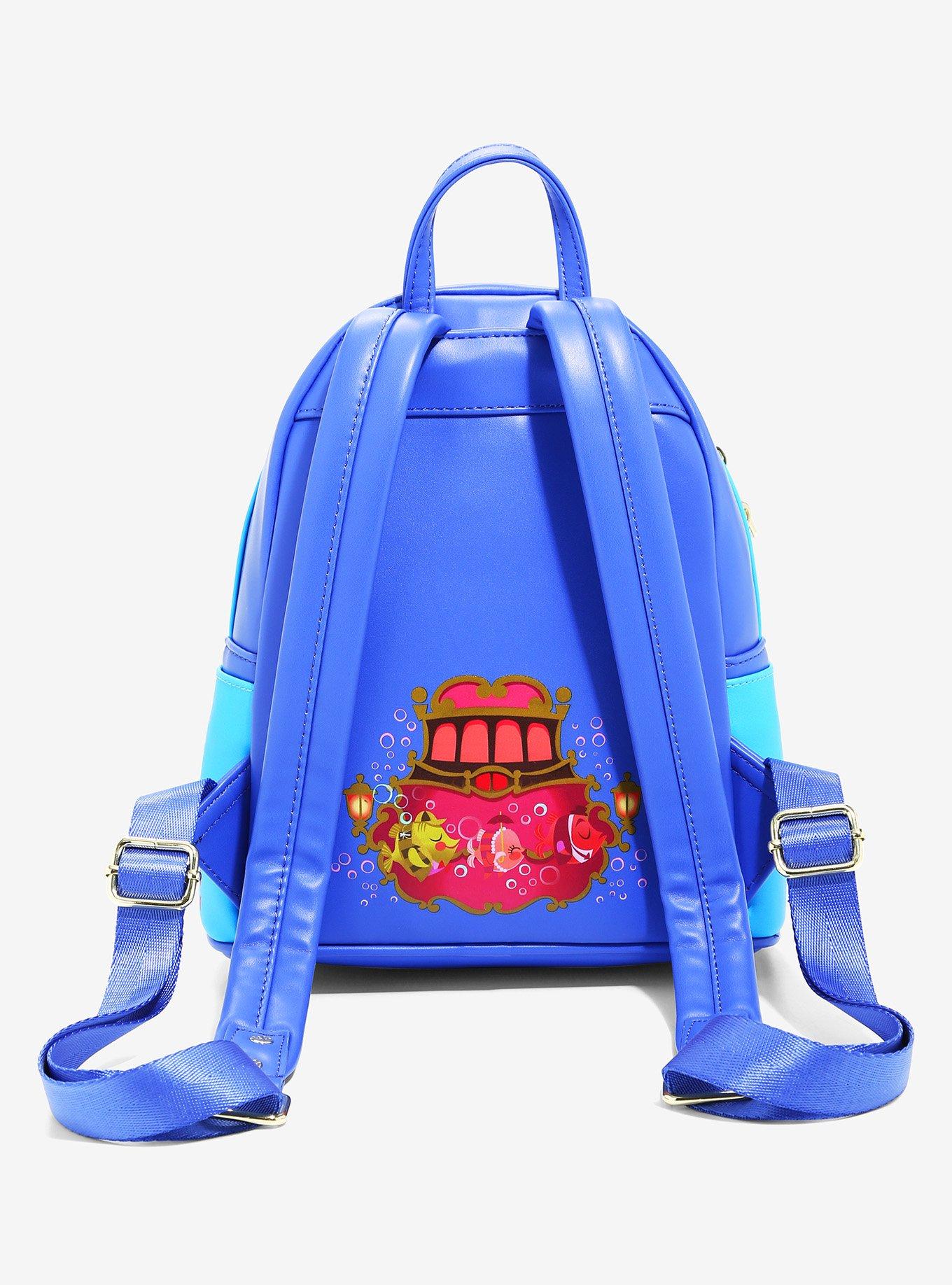 Loungefly Disney Bedknobs and Broomsticks Beautiful Briny Sea Mini Backpack, , alternate