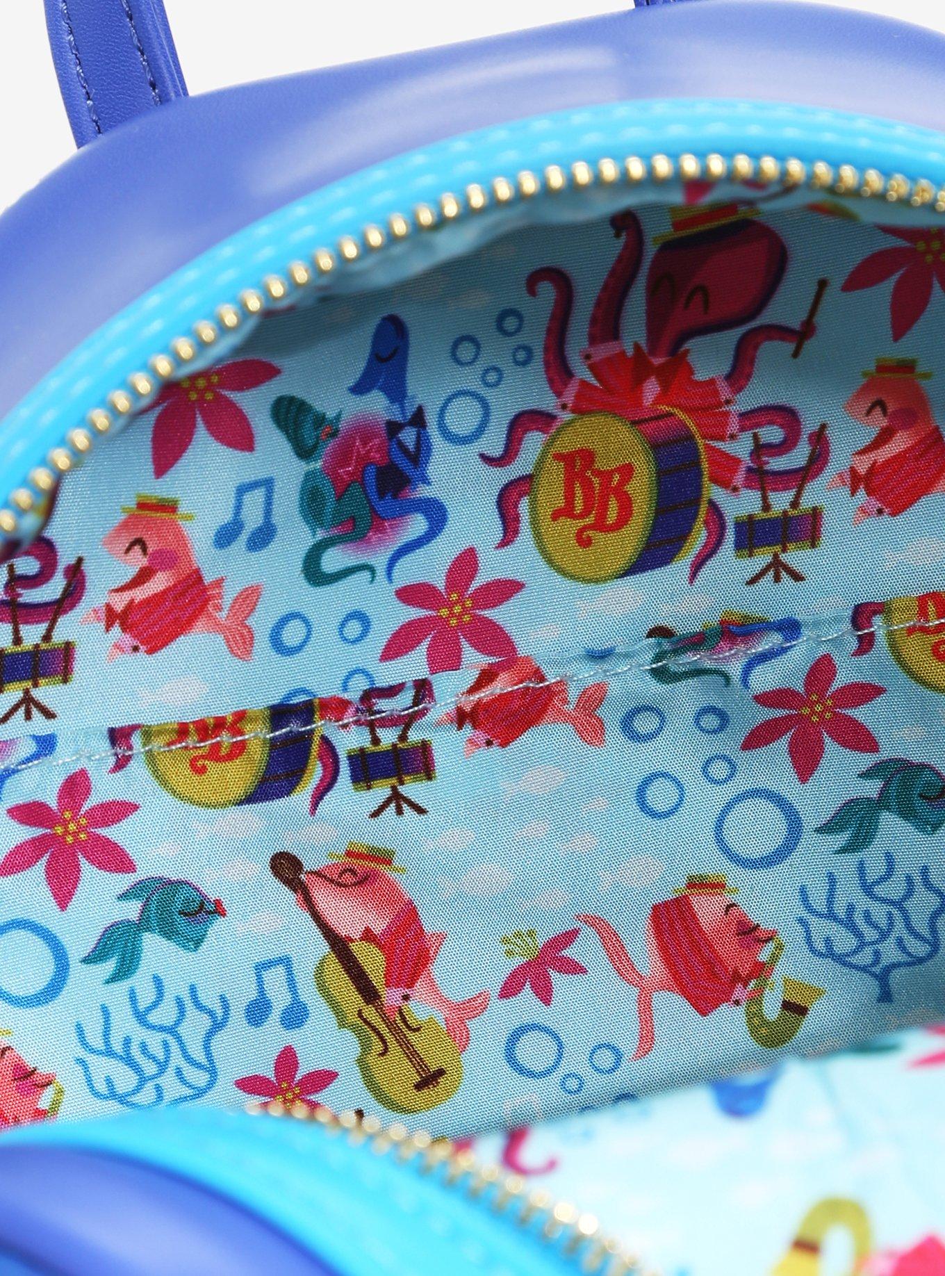 Loungefly Disney Bedknobs and Broomsticks Beautiful Briny Sea Mini Backpack, , alternate