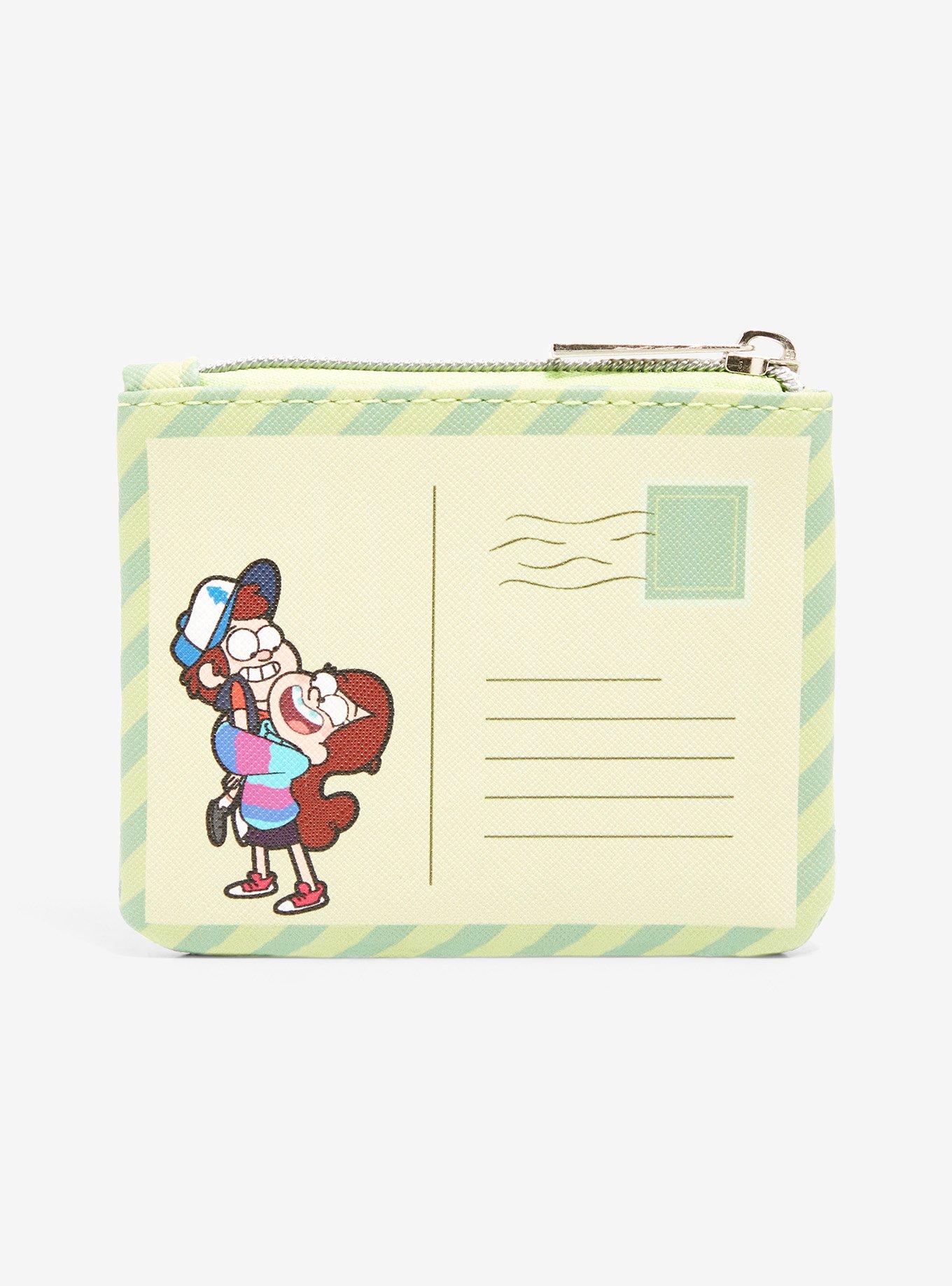 Disney Gravity Falls Postcard Coin Purse - BoxLunch Exclusive, , alternate