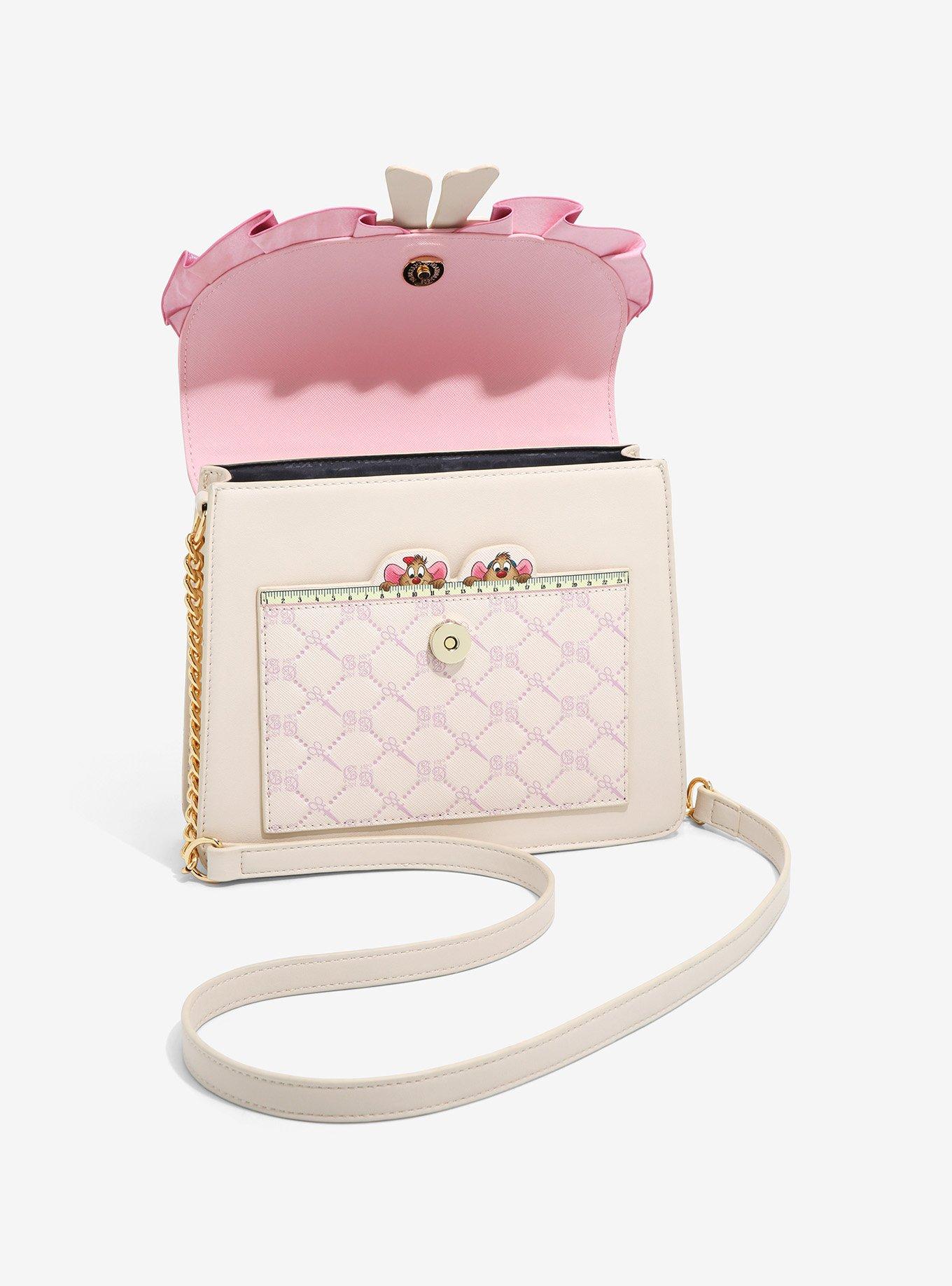 Danielle Nicole Disney Cinderella Sewing Mice Crossbody Bag - BoxLunch Exclusive, , alternate