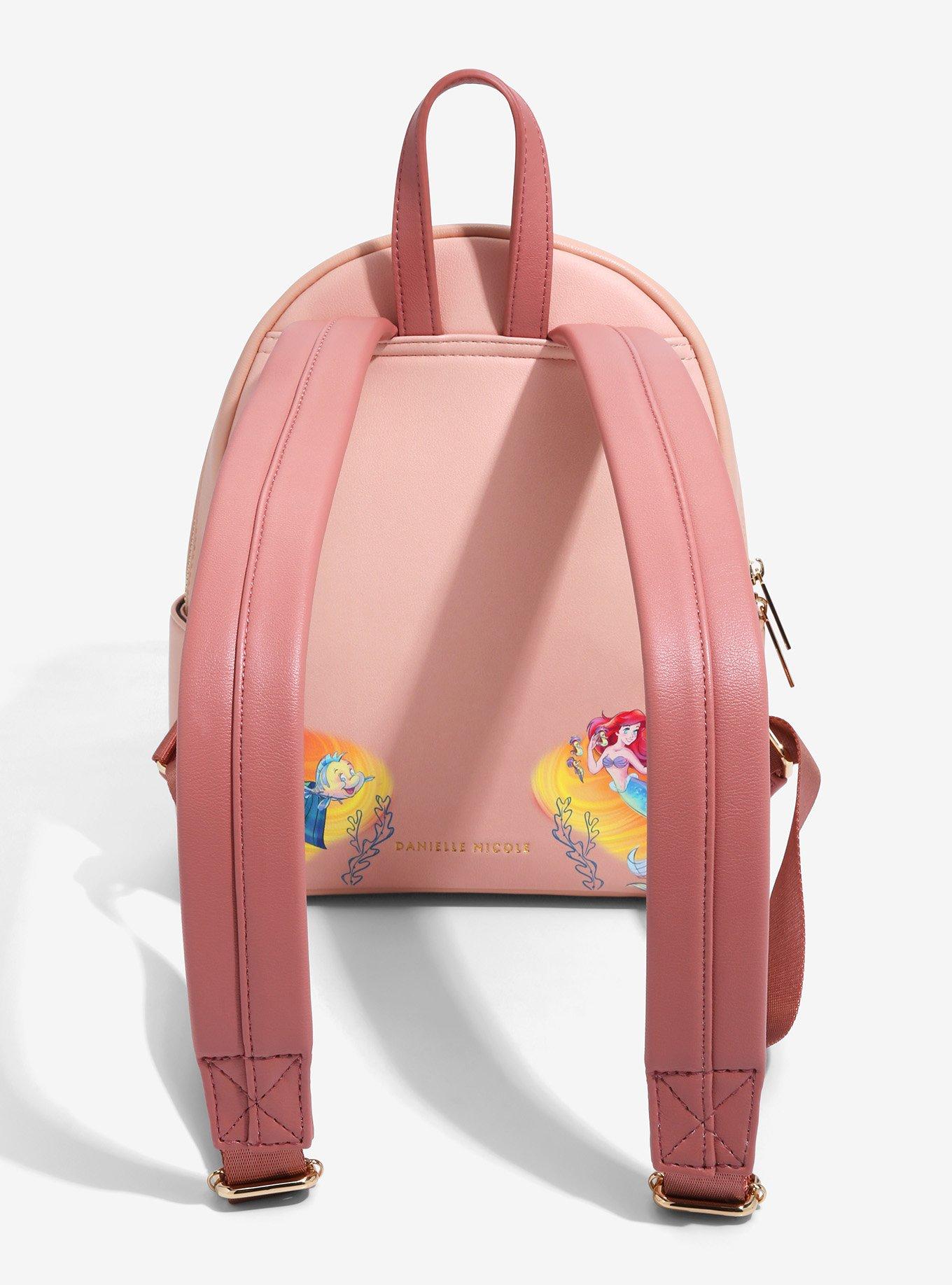 Danielle Nicole Disney The Little Mermaid Under the Sea Mini Backpack, , alternate