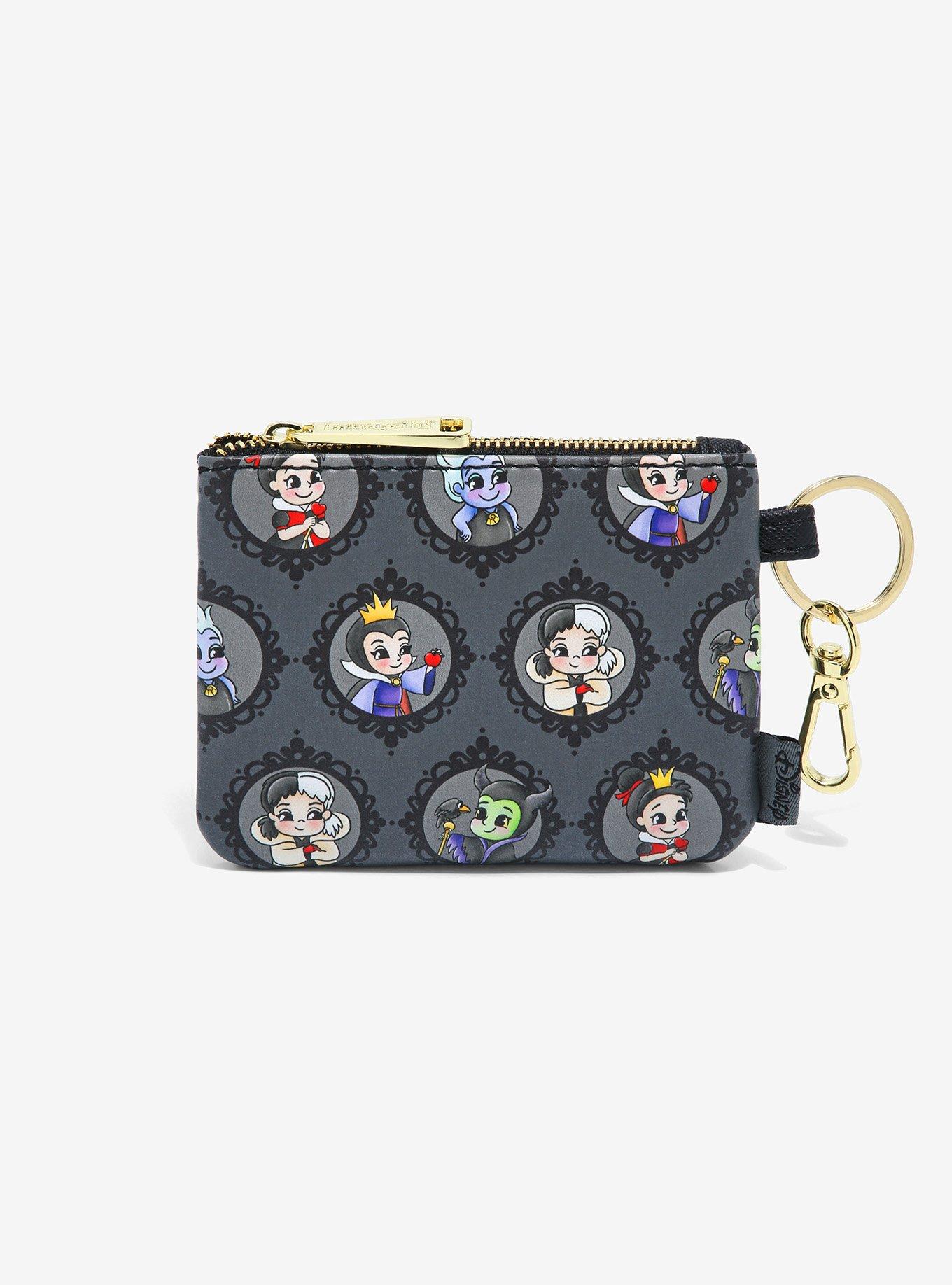 Loungefly Disney Villains Chibi Portraits Crossbody Bag & Coin Purse Set - BoxLunch Exclusive, , alternate