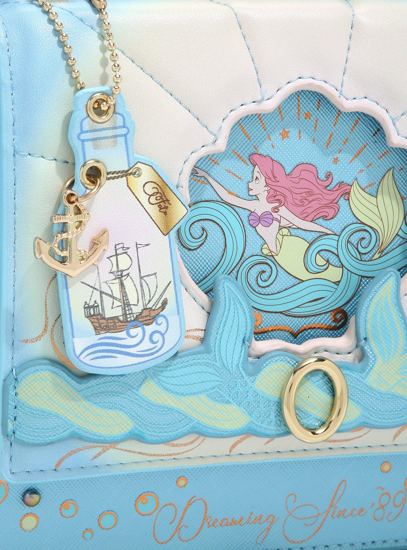 Danielle Nicole The Little Mermaid Ship in a Bottle Crossbody Bag - BoxLunch Exclusive, , alternate