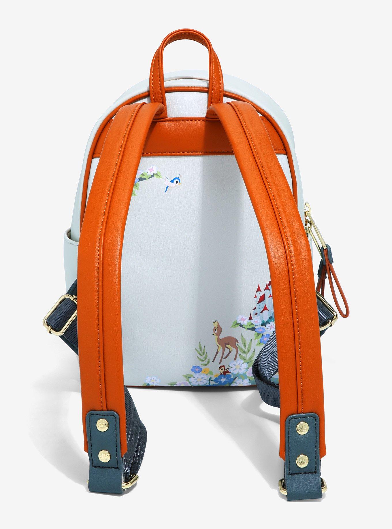 Loungefly Disney Snow White and the Seven Dwarfs Floral Mini Backpack - BoxLunch Exclusive, , alternate