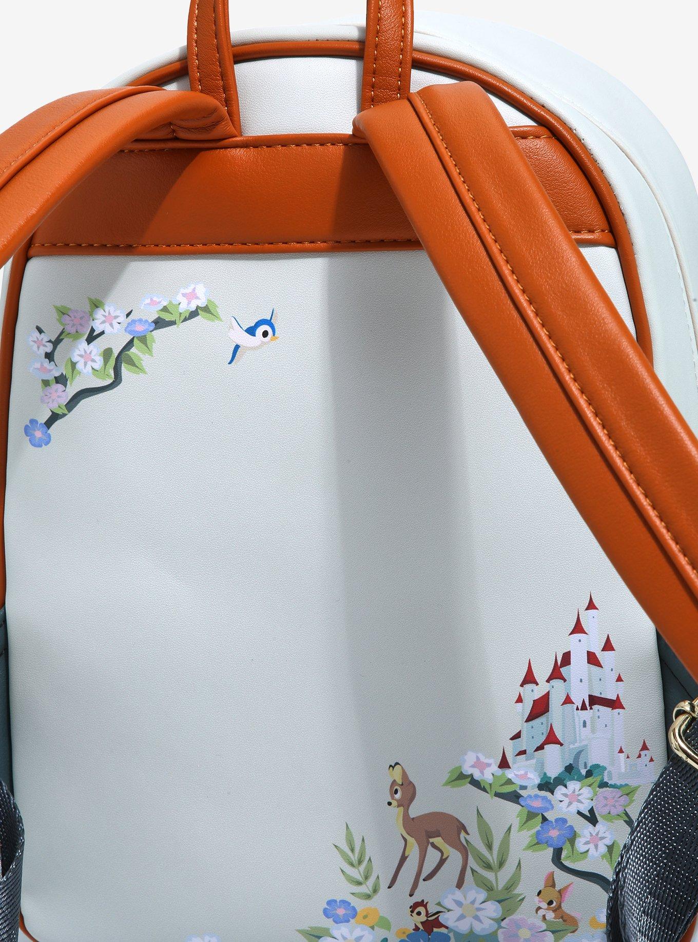 Loungefly Disney Snow White and the Seven Dwarfs Floral Mini Backpack - BoxLunch Exclusive, , alternate