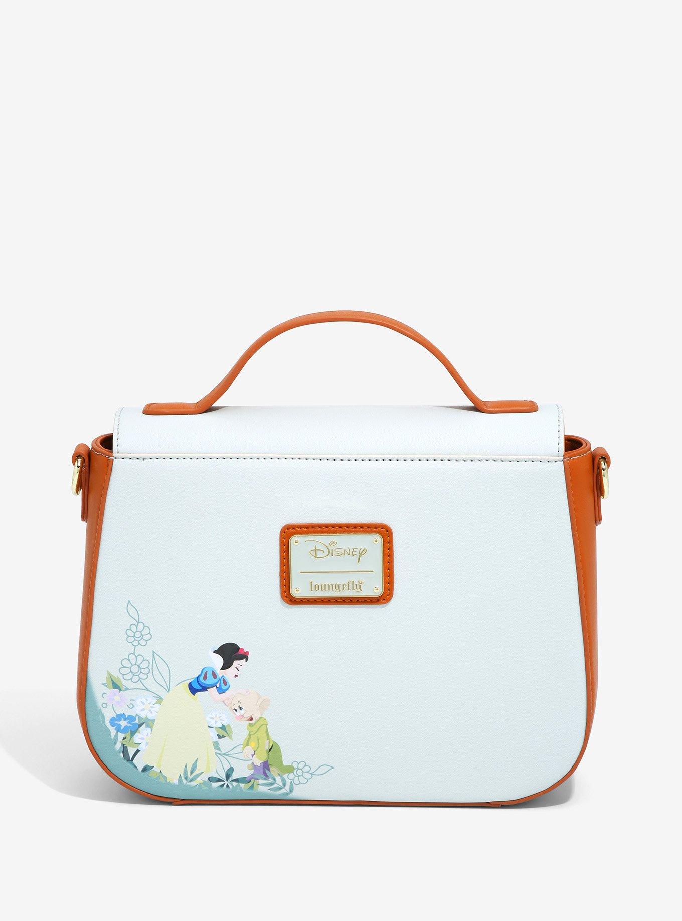 Loungefly Disney Snow White and the Seven Dwarfs Animal Friends & Characters Floral Handbag - BoxLunch Exclusive, , alternate