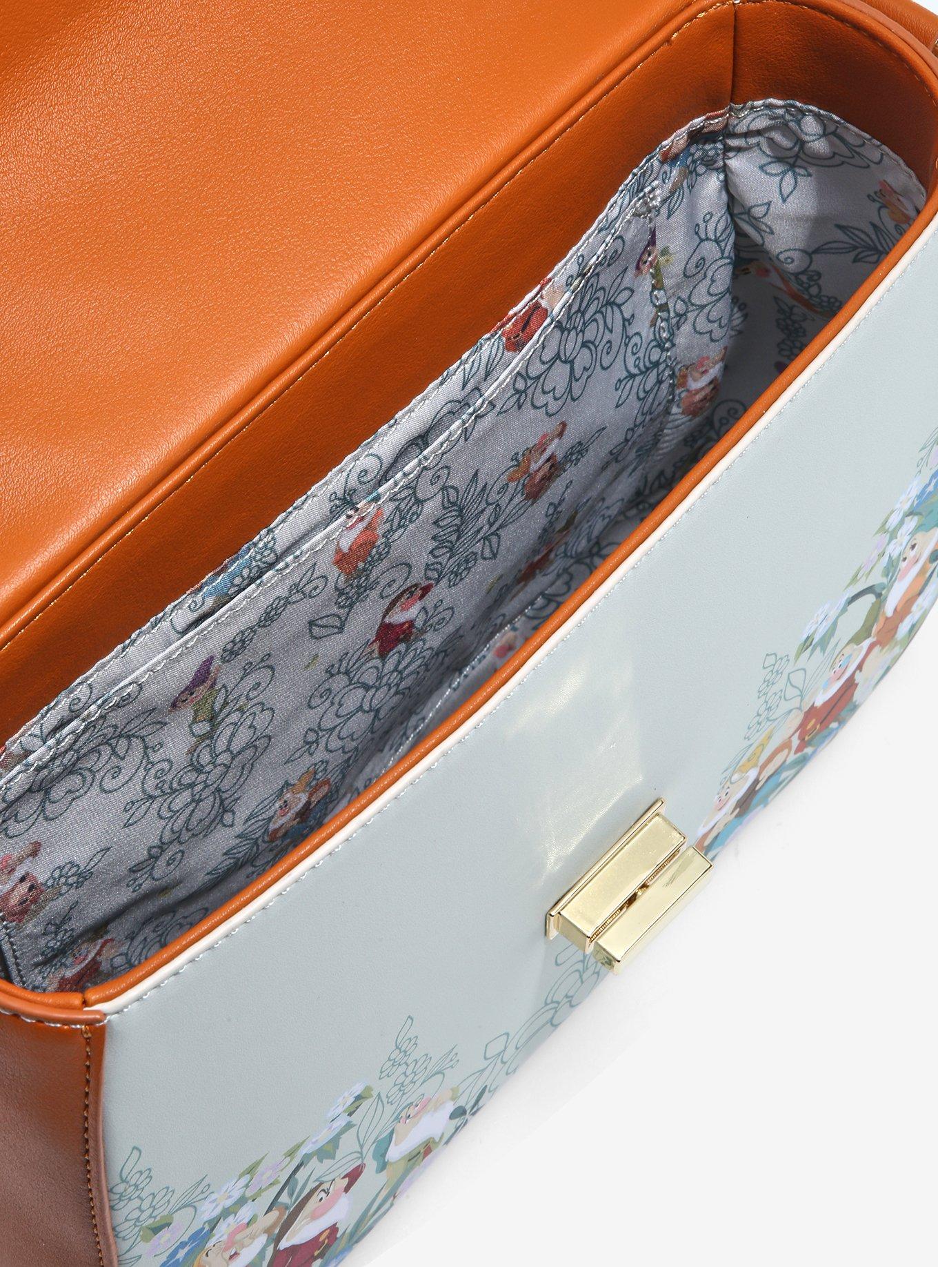 Loungefly Disney Snow White and the Seven Dwarfs Animal Friends & Characters Floral Handbag - BoxLunch Exclusive, , alternate
