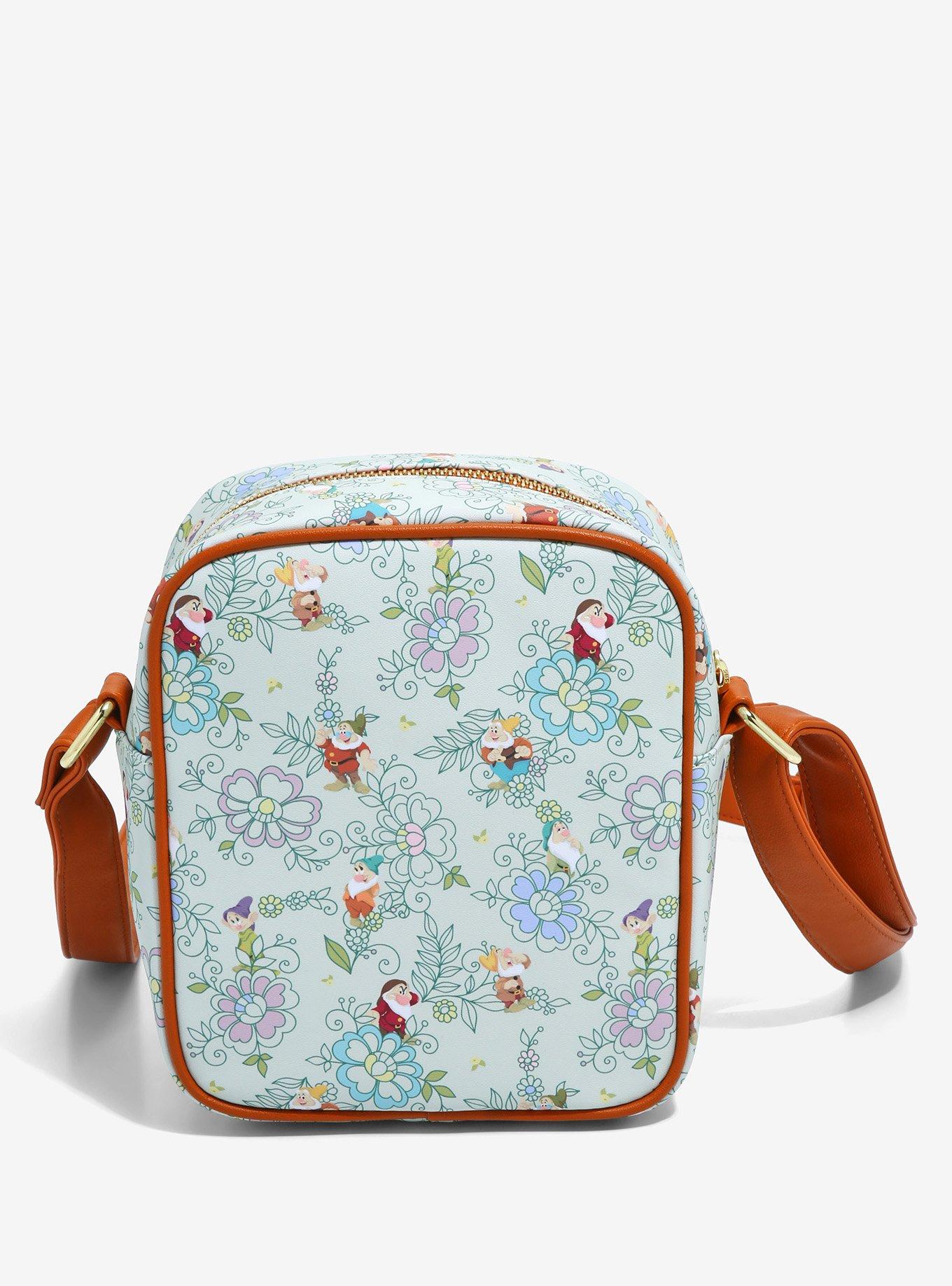 Loungefly Disney Snow White and the Seven Dwarfs Allover Print Crossbody Bag - BoxLunch Exclusive, , alternate