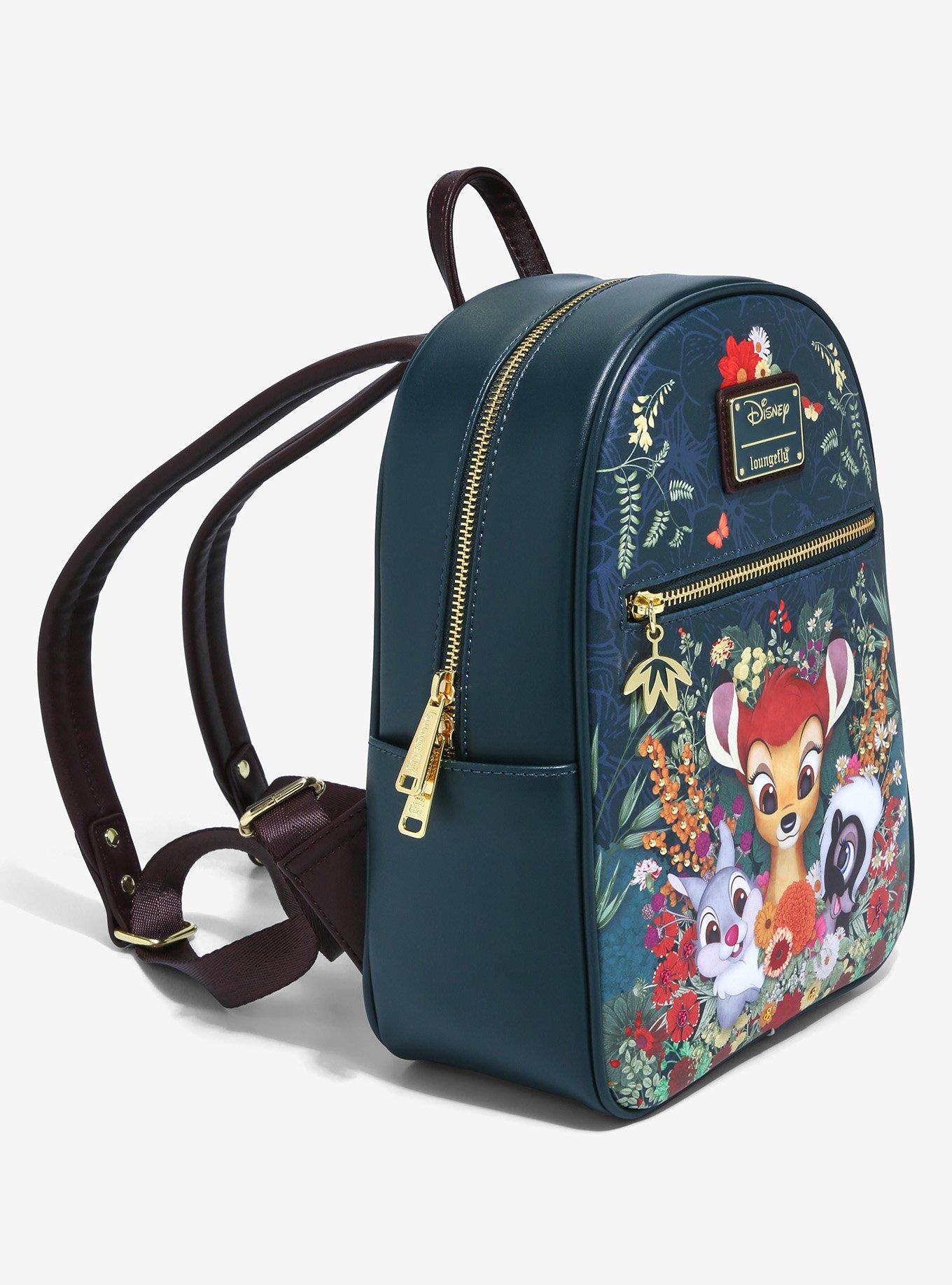 Loungefly Disney Bambi & Friends Botanical Mini Backpack - BoxLunch Exclusive, , alternate