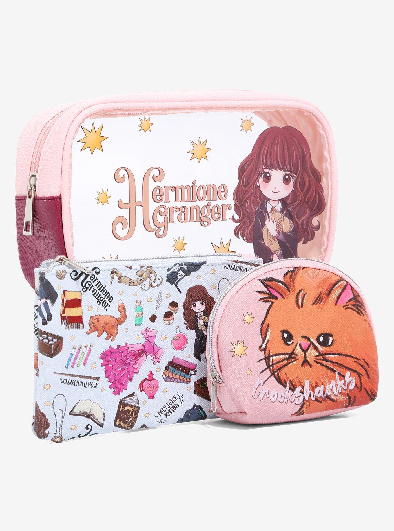 Harry Potter Hermione Granger Chibi Cosmetic Bag Set - BoxLunch Exclusive, , alternate