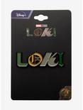 Marvel Loki Logo Pin, , alternate