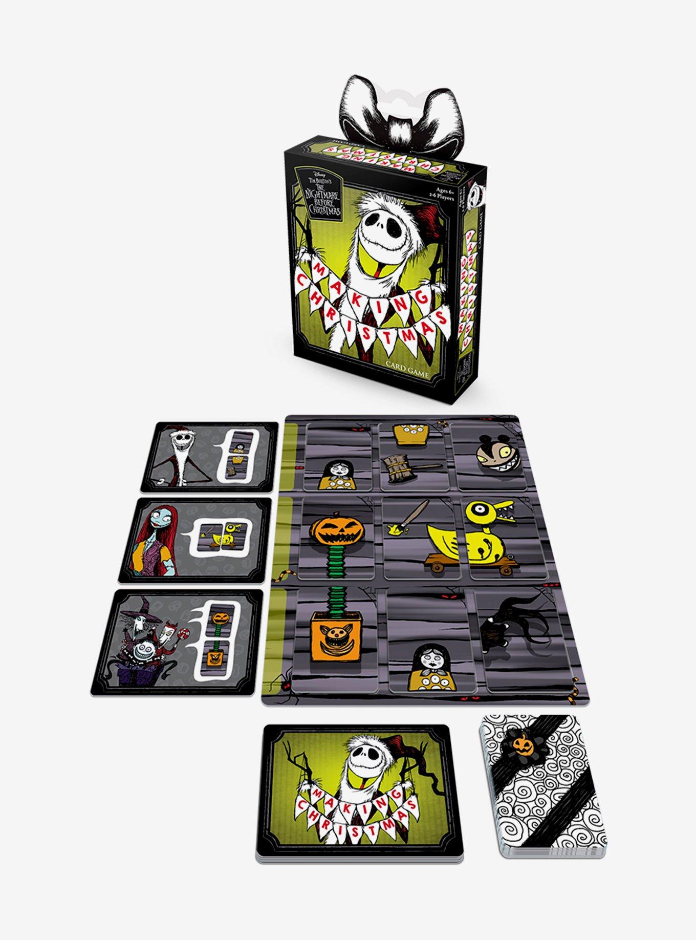 The Nightmare Before Christmas Making Christmas Card Game, , alternate