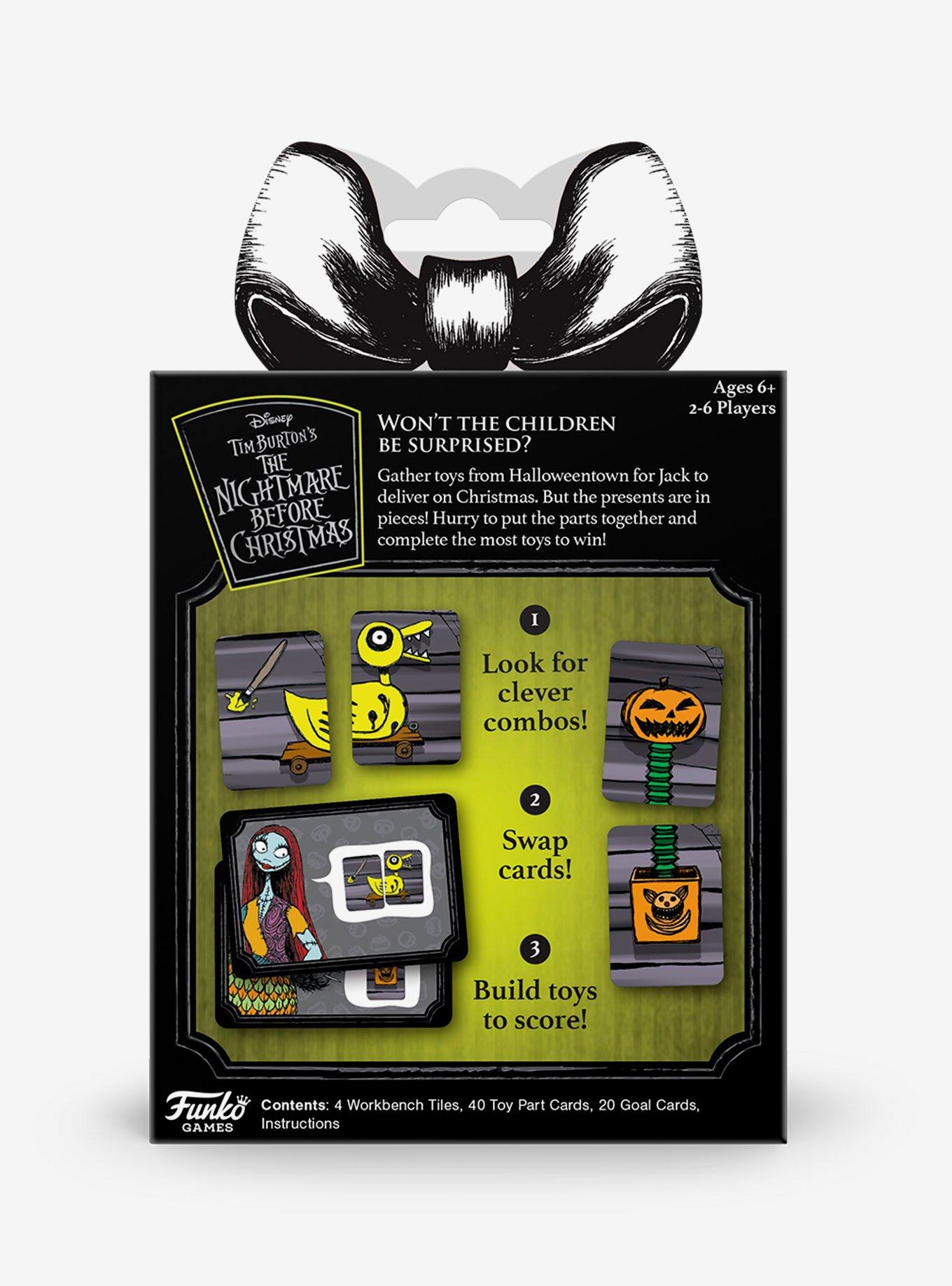 The Nightmare Before Christmas Making Christmas Card Game, , alternate