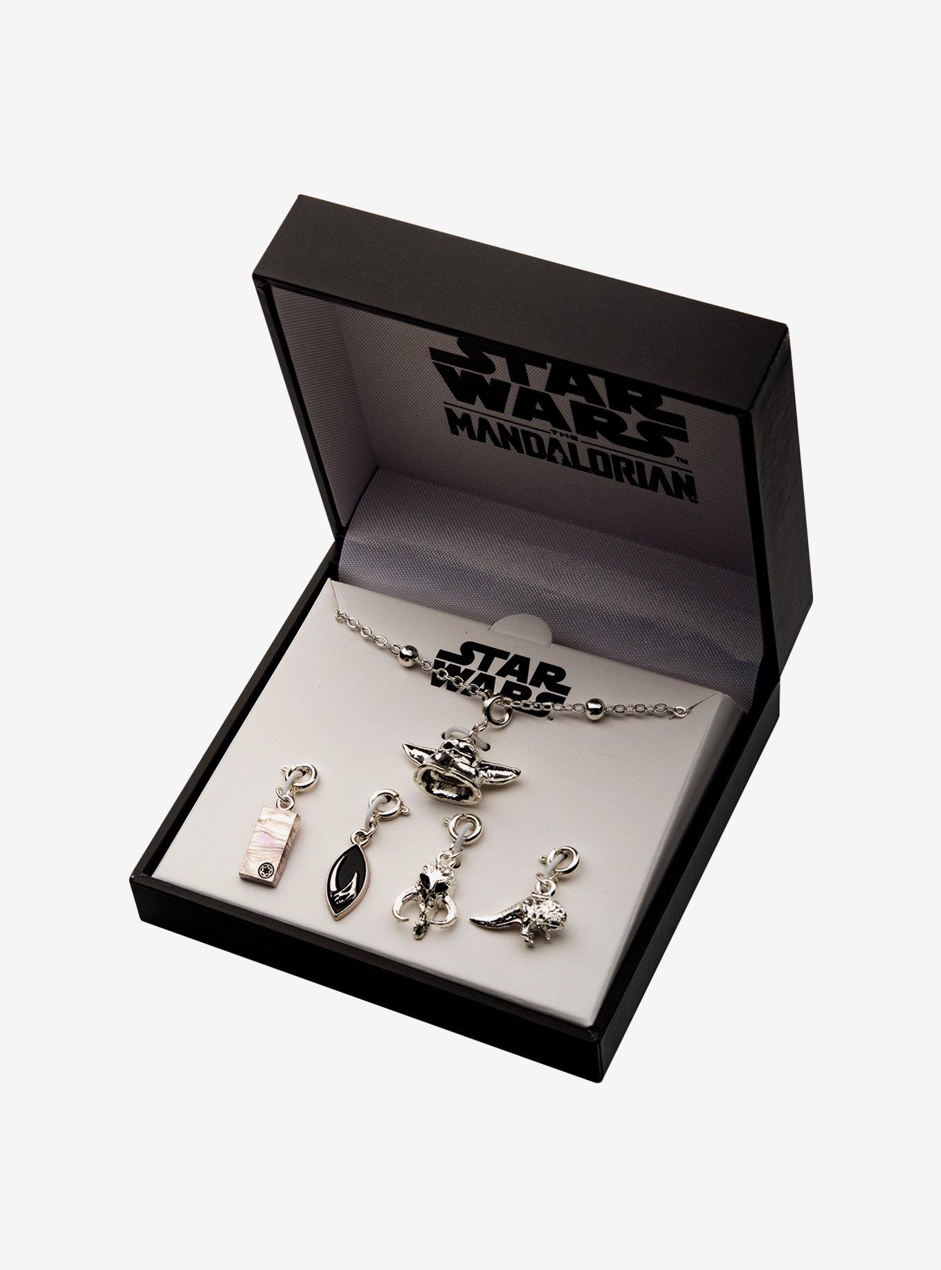 Star Wars The Mandalorian Interchangeable Charm Pendant Necklace, , alternate