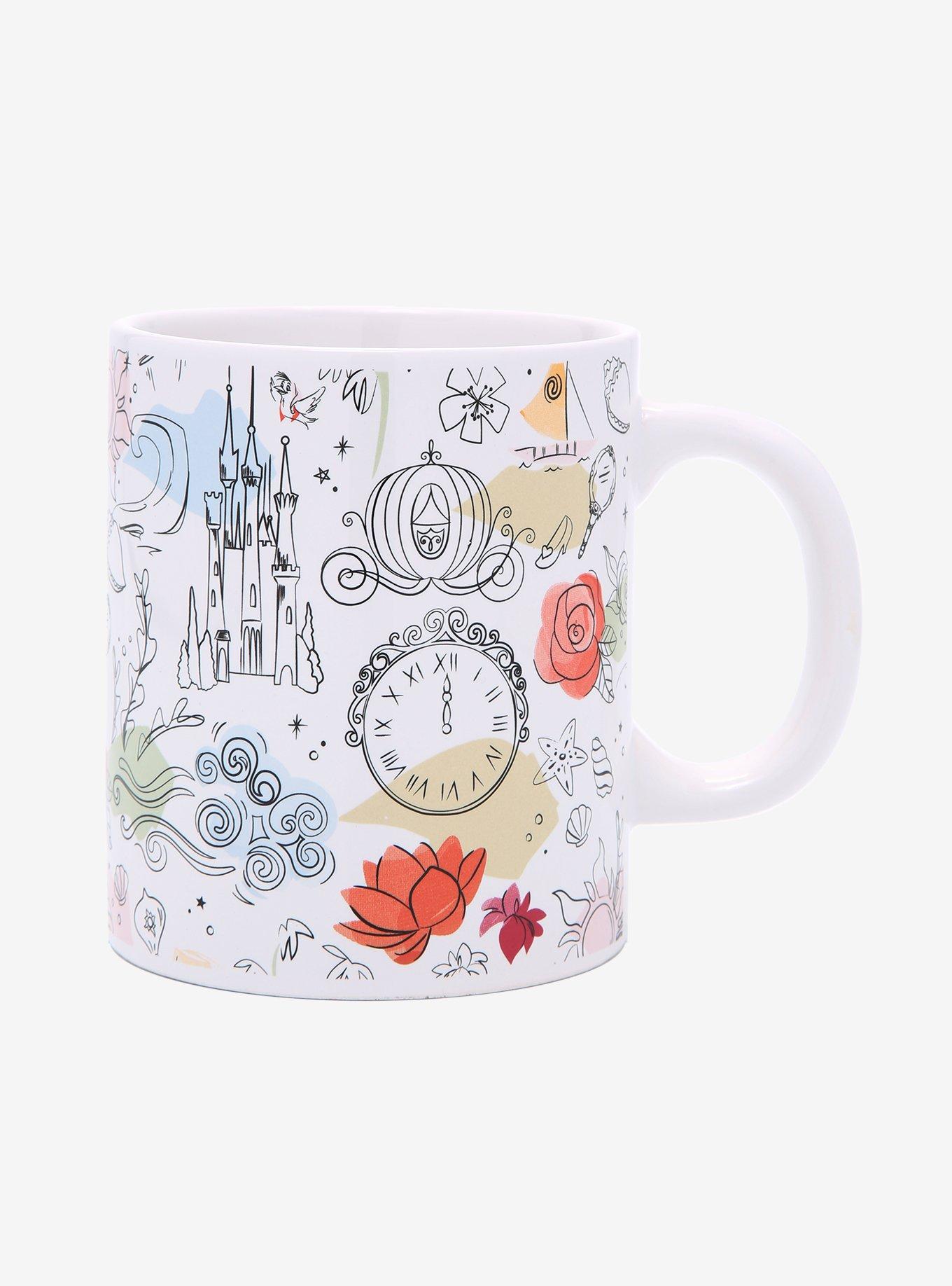 Disney Princess Icons Mug, , alternate