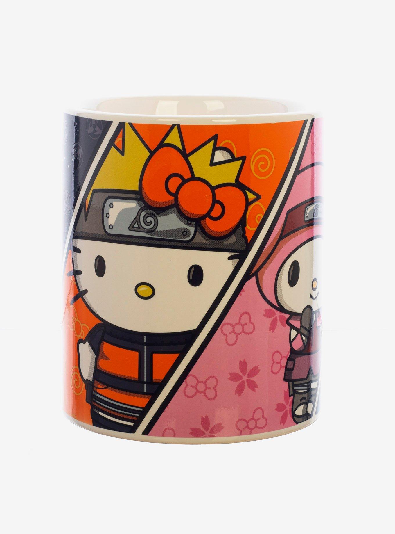 Naruto Shippuden X Hello Kitty & Friends Characters Mug, , alternate