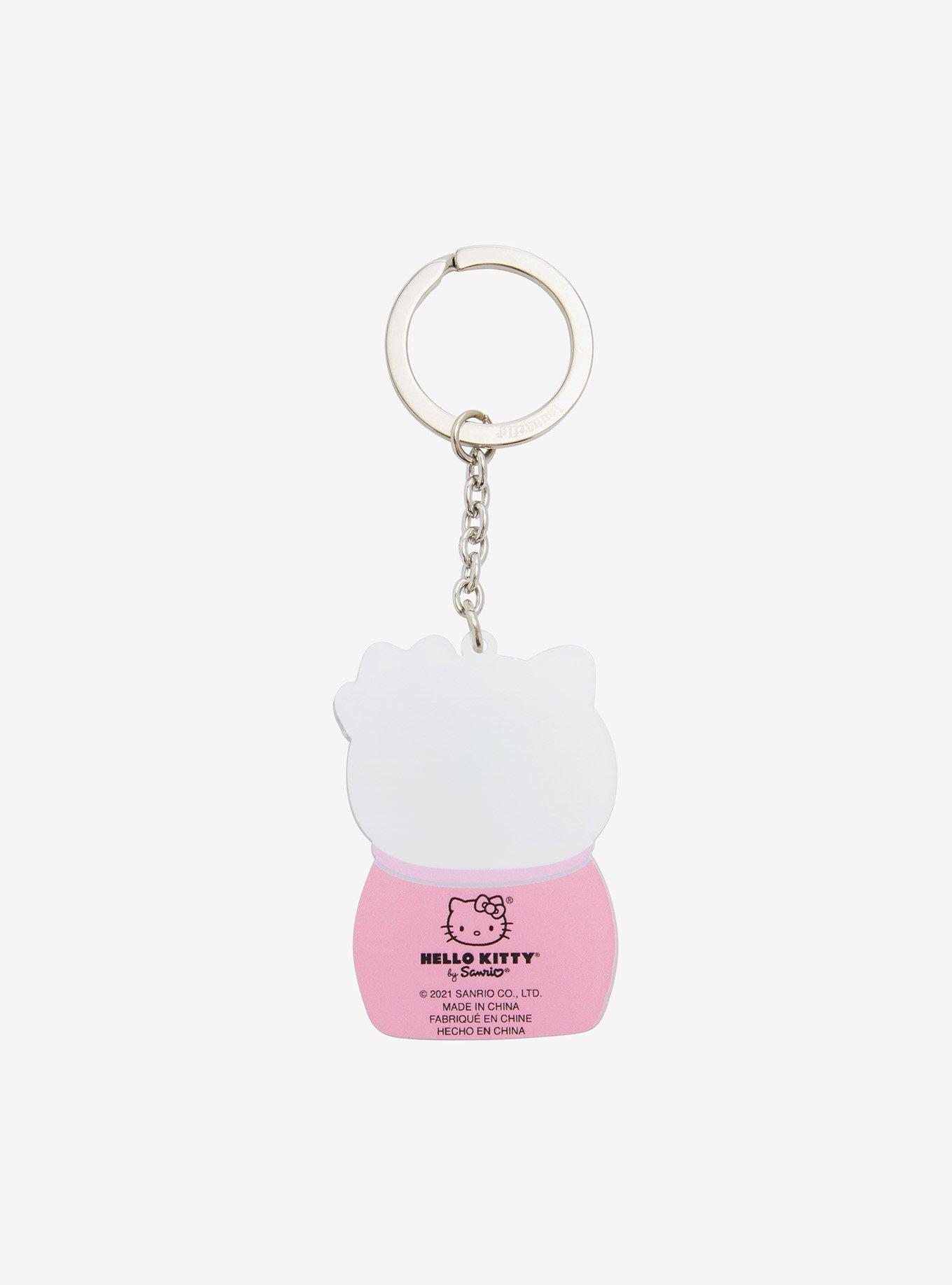 Hello Kitty Pastel Gumball Shaker Key Chain, , alternate