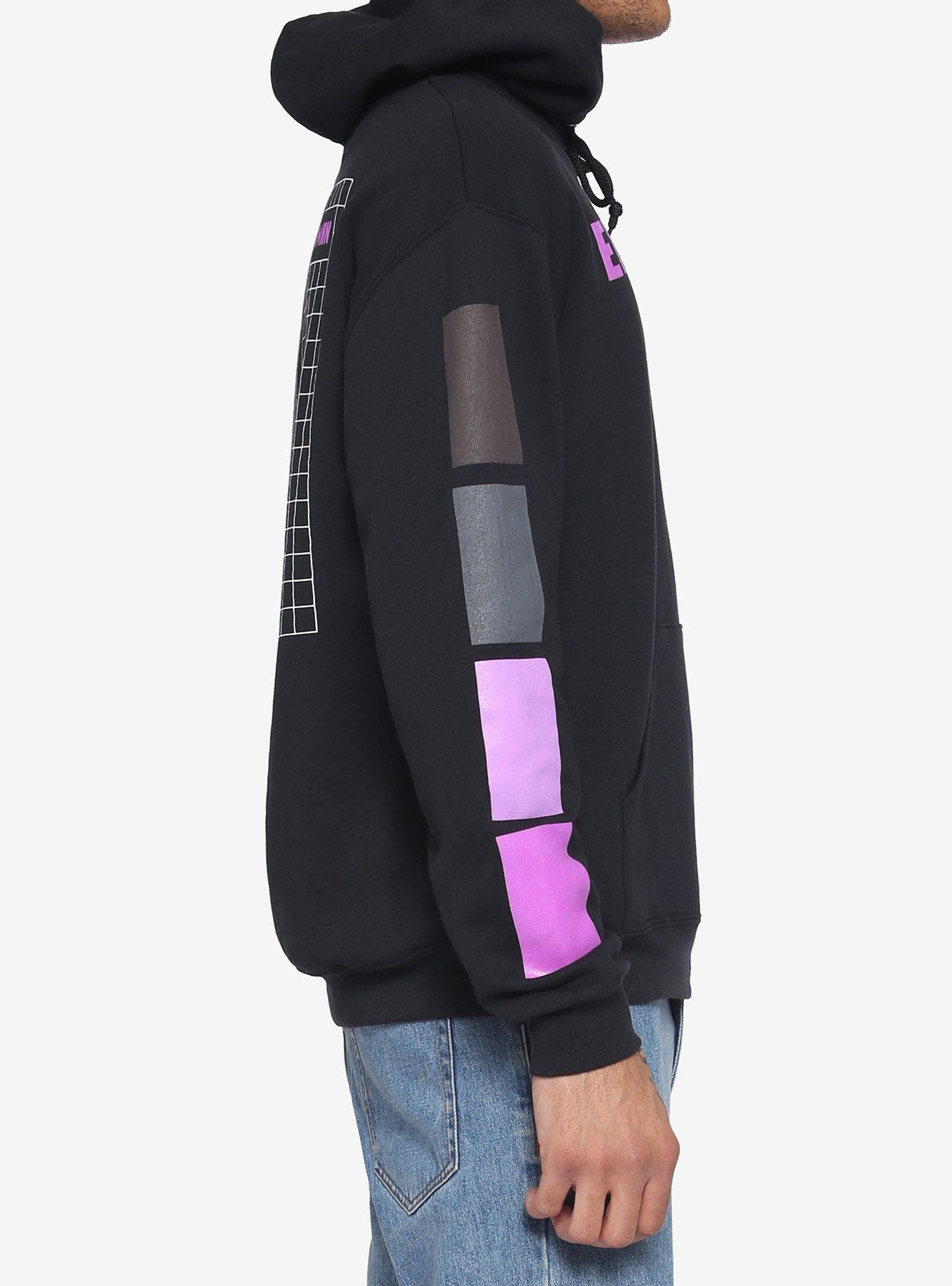 Minecraft Enderman Hoodie, BLACK, alternate