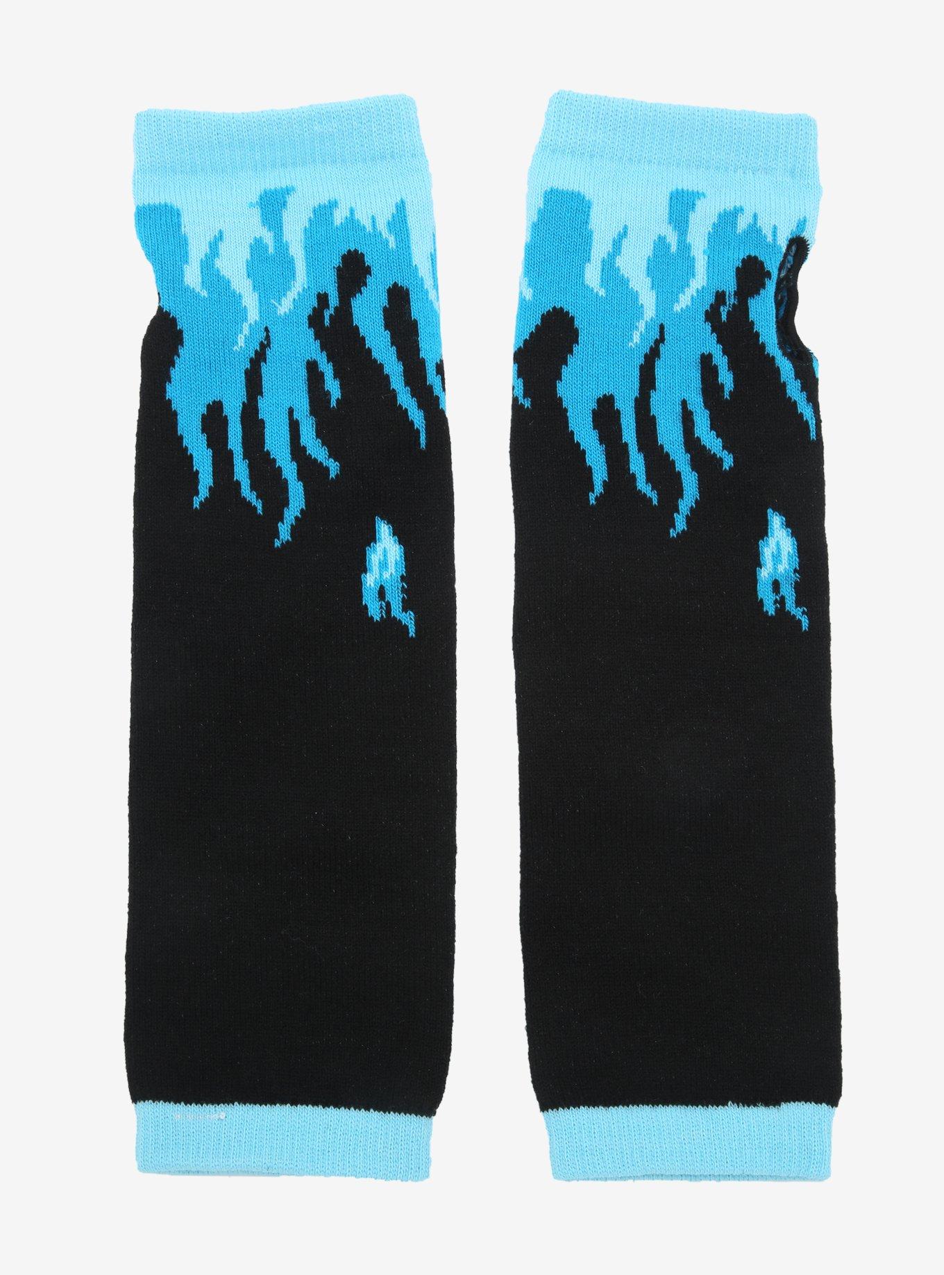 Blue Flames Arm Warmers, , alternate