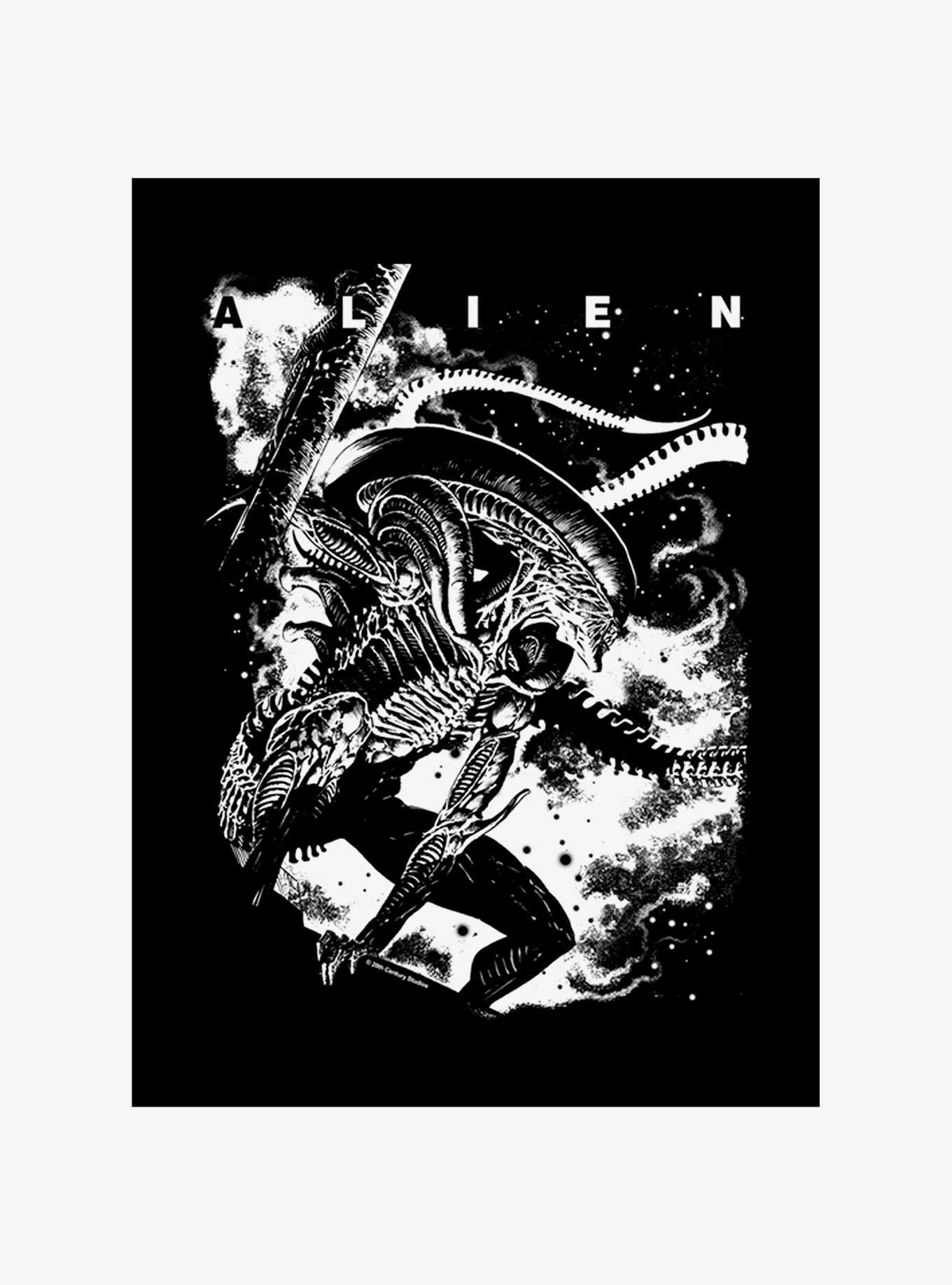 Alien Dark Poster T-Shirt, , hi-res