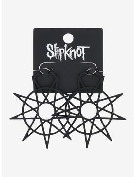 Slipknot Logo Hoop Earrings, , hi-res