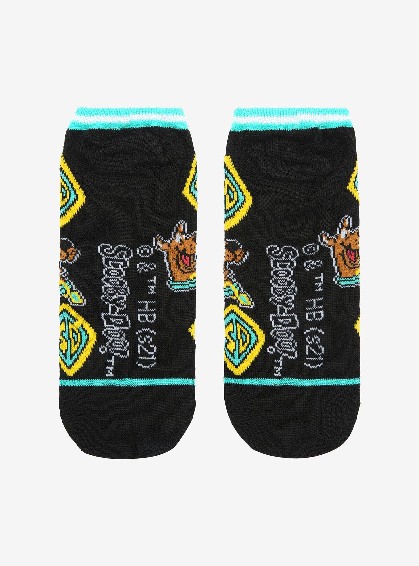 Scooby-Doo! Dog Tag No-Show Socks, , alternate