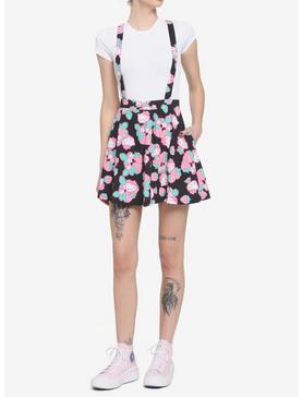 Hello Kitty Strawberry Suspender Skirt, , hi-res