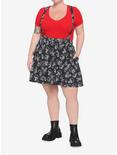 Gloomy Bear Outline Suspender Skirt Plus Size, MULTI, alternate