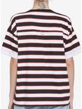 Her Universe Disney Mickey Mouse Lineup Stripe Girls T-Shirt, MULTI, alternate