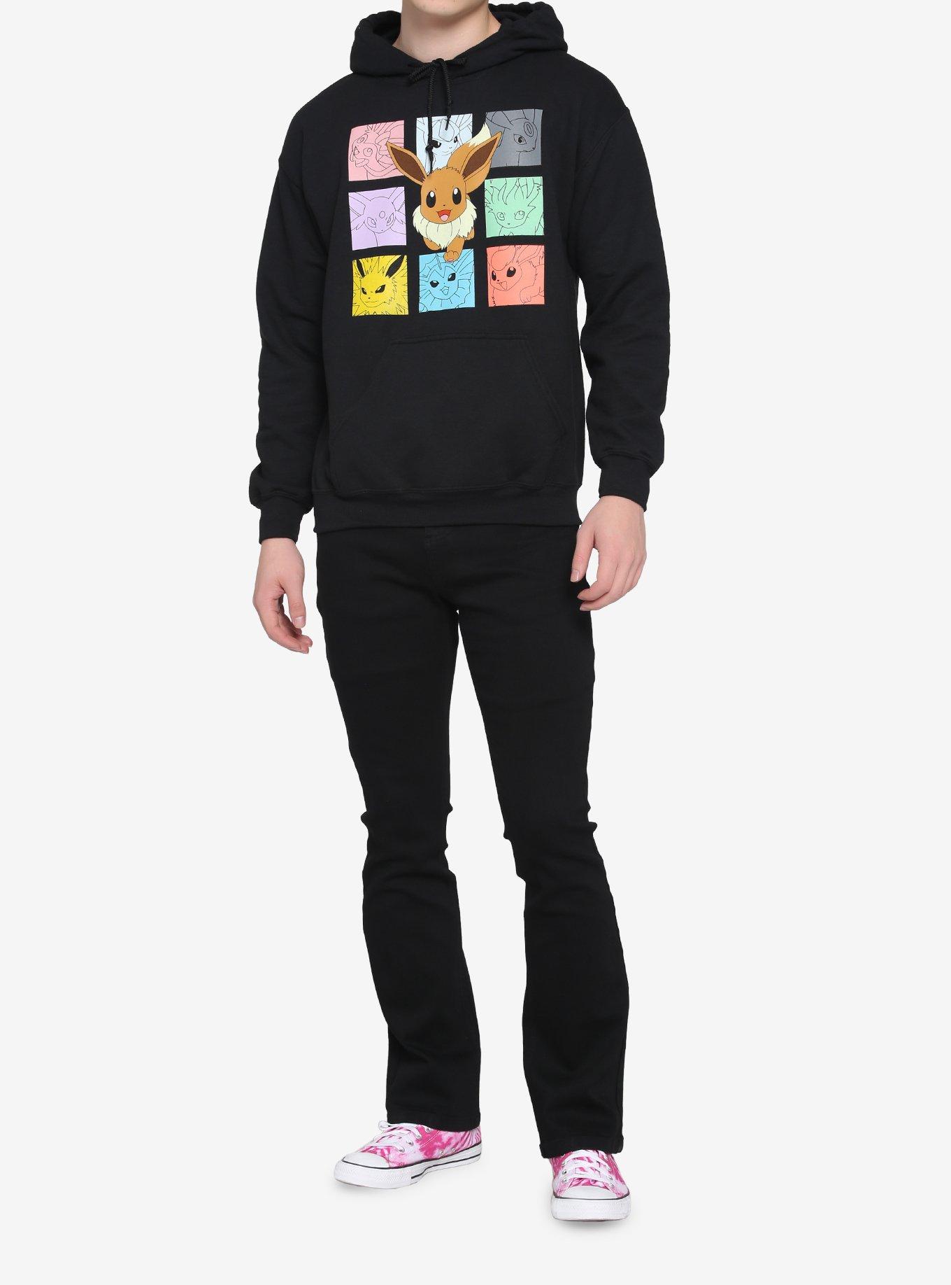 Pokemon Eevee Grid Hoodie, MULTI, alternate