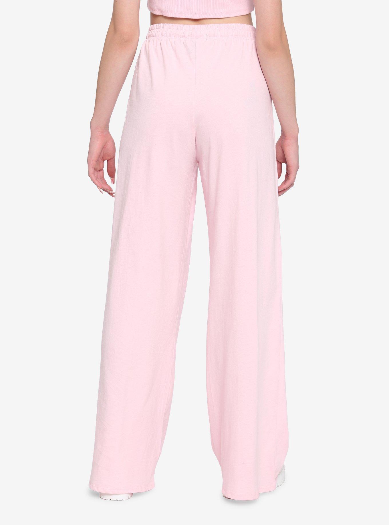 Pink Strawberry Milk Girls Lounge Pants, MULTI, alternate