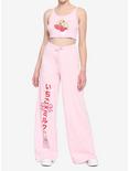 Pink Strawberry Milk Girls Lounge Pants, MULTI, alternate