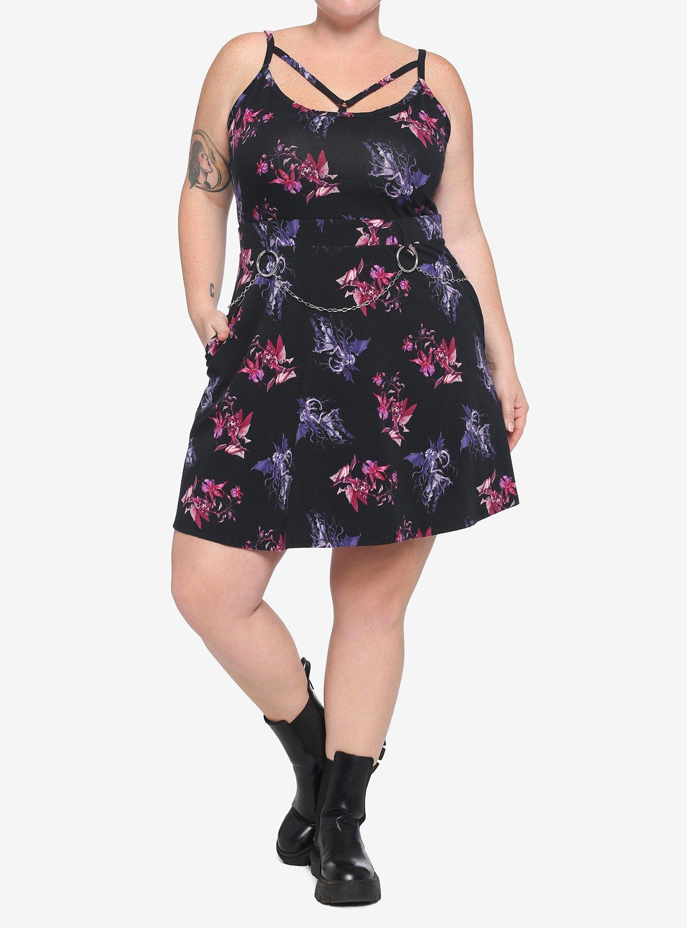 Fairies By Trick Chain Dress Plus Size, MULTI, alternate