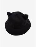 Black Cat 3D Ears Bucket Hat, , alternate