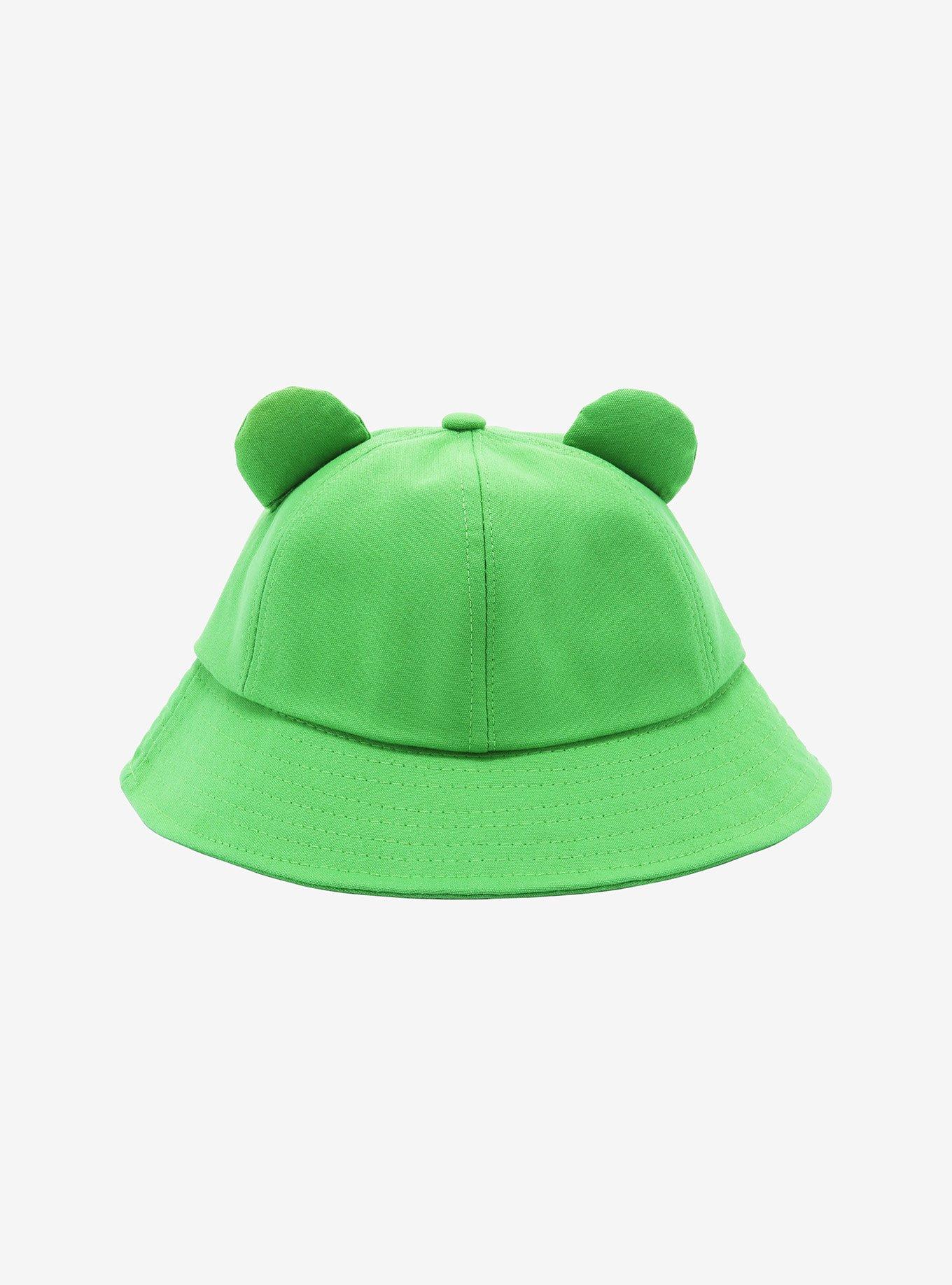 Green Frog Bucket Hat, , alternate
