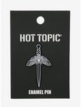 Moth Dagger Enamel Pin, , alternate