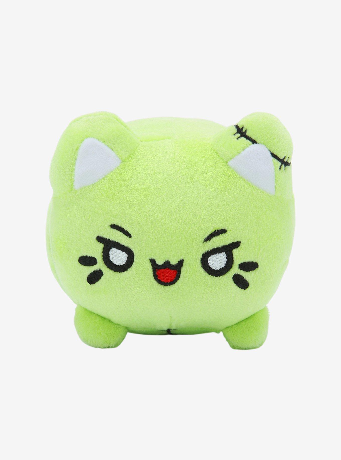 Tasty Peach Zombie Meowchi Plush Toy, , alternate