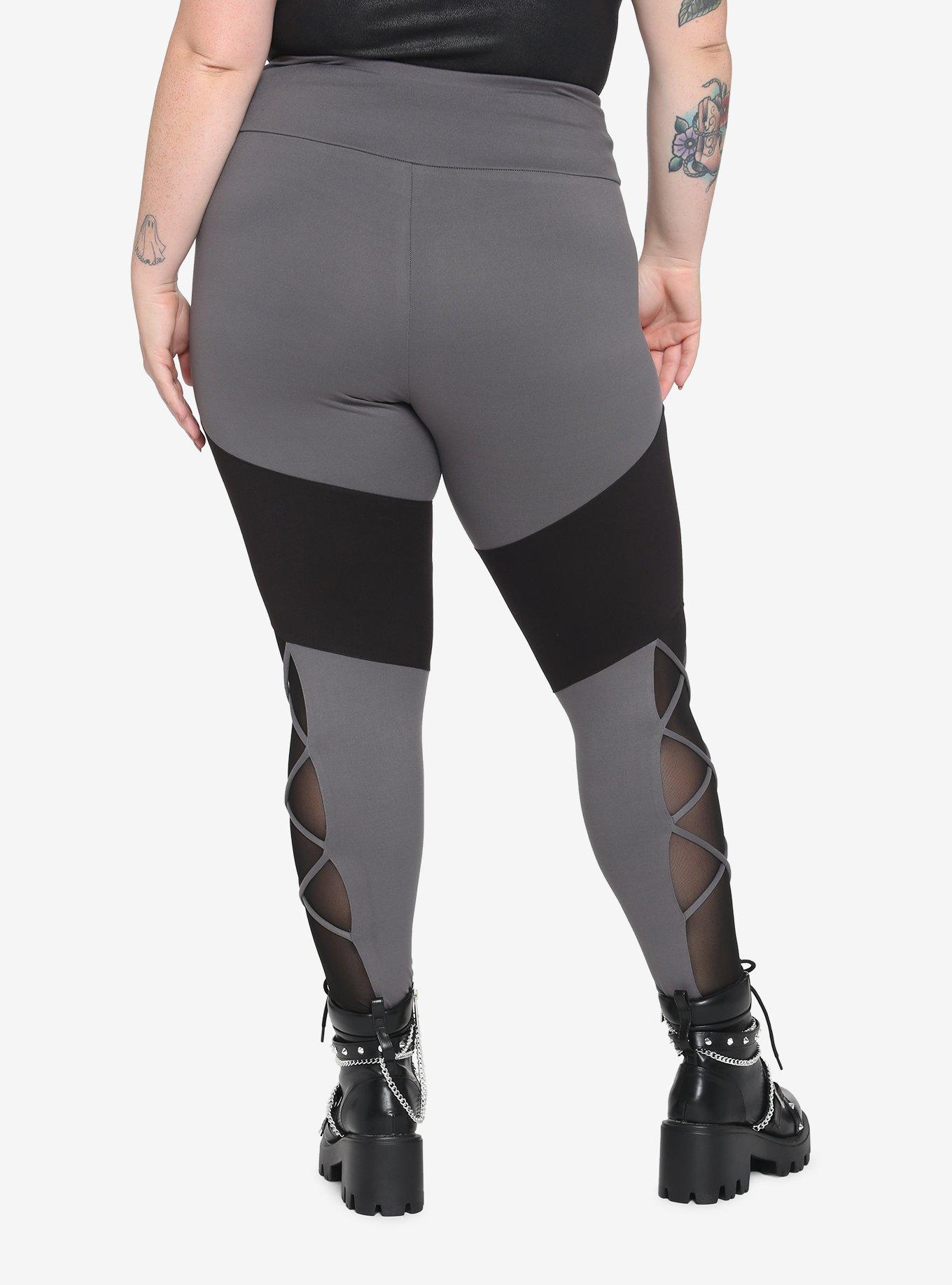The Witcher Symbols Color-Block Leggings Plus Size, MULTI, alternate - view 2