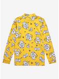 Cakeworthy Disney Winnie the Pooh Rabbit's House Long Sleeve T-Shirt, VIBRANT YELLOW, alternate