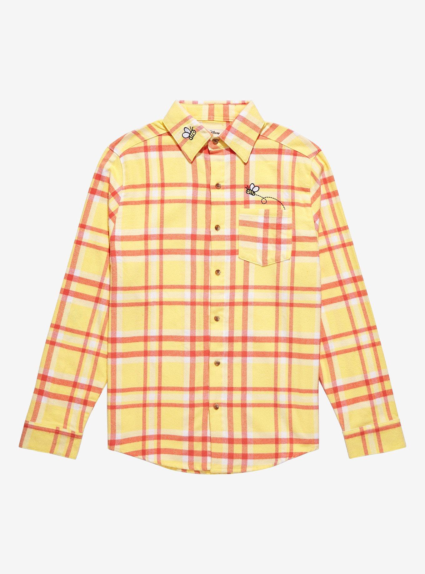 Cakeworthy Disney Winnie the Pooh Balloon & Bees Flannel, PLAID, alternate