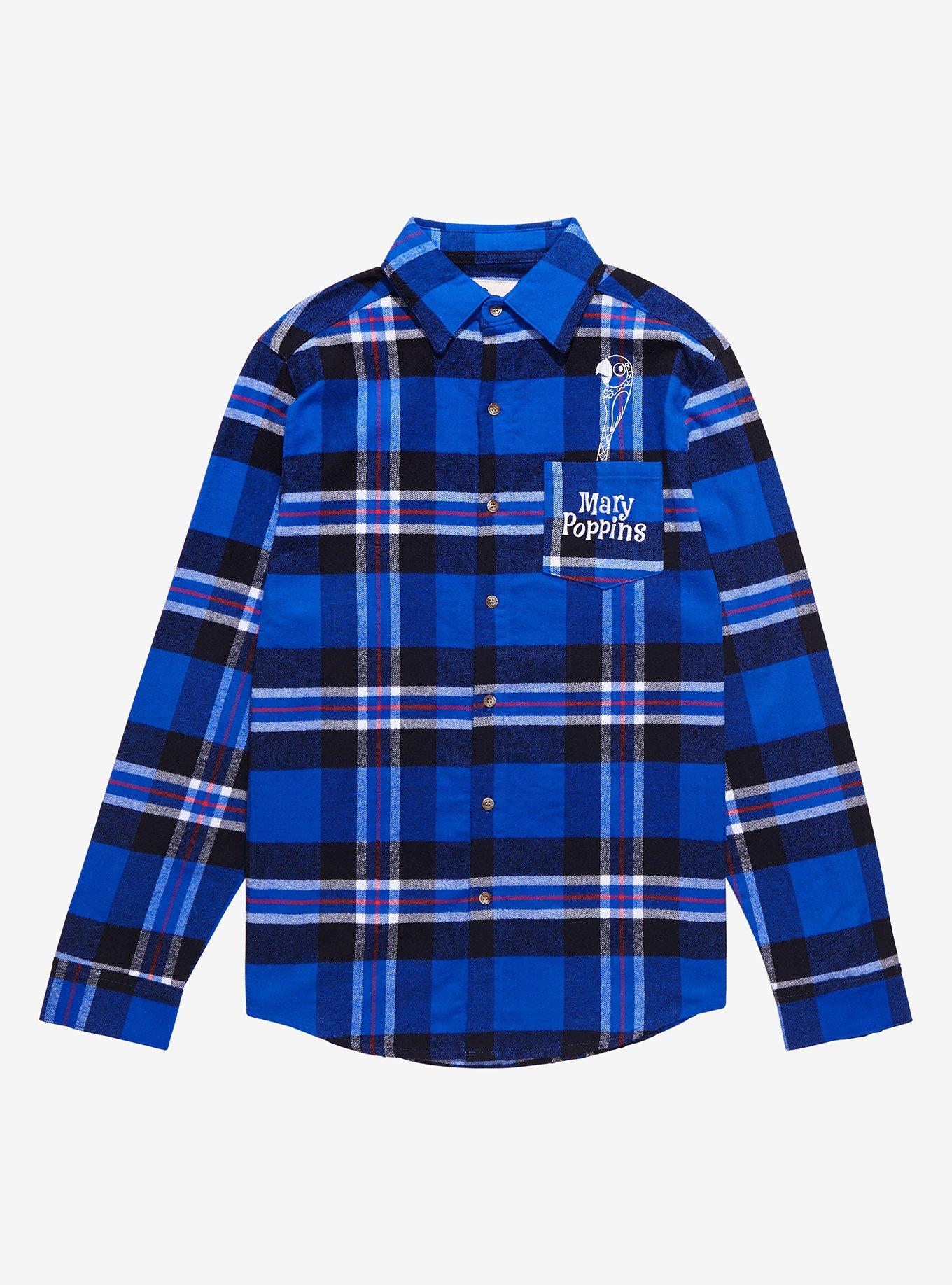 Cakeworthy Disney Mary Poppins Practically Perfect Flannel, PLAID, alternate