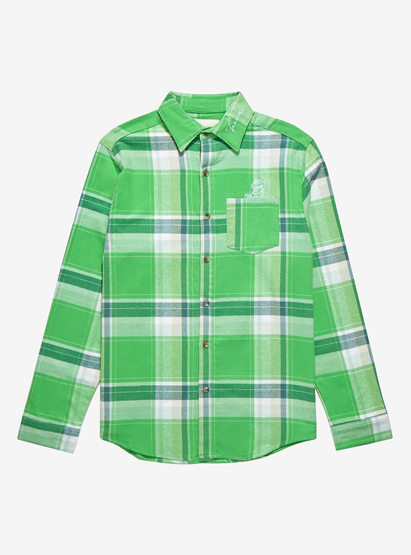 Cakeworthy Disney The Princess and the Frog Fairy Tales Come True Flannel, PLAID, alternate