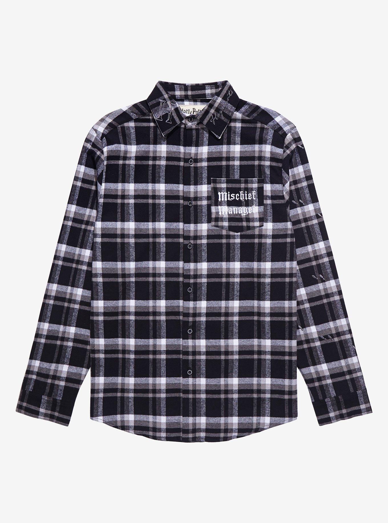 Cakeworthy Harry Potter I Solemnly Swear Flannel, PLAID, alternate