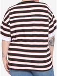 Her Universe Disney Mickey Mouse Lineup Stripe T-Shirt Plus Size, MULTI, alternate