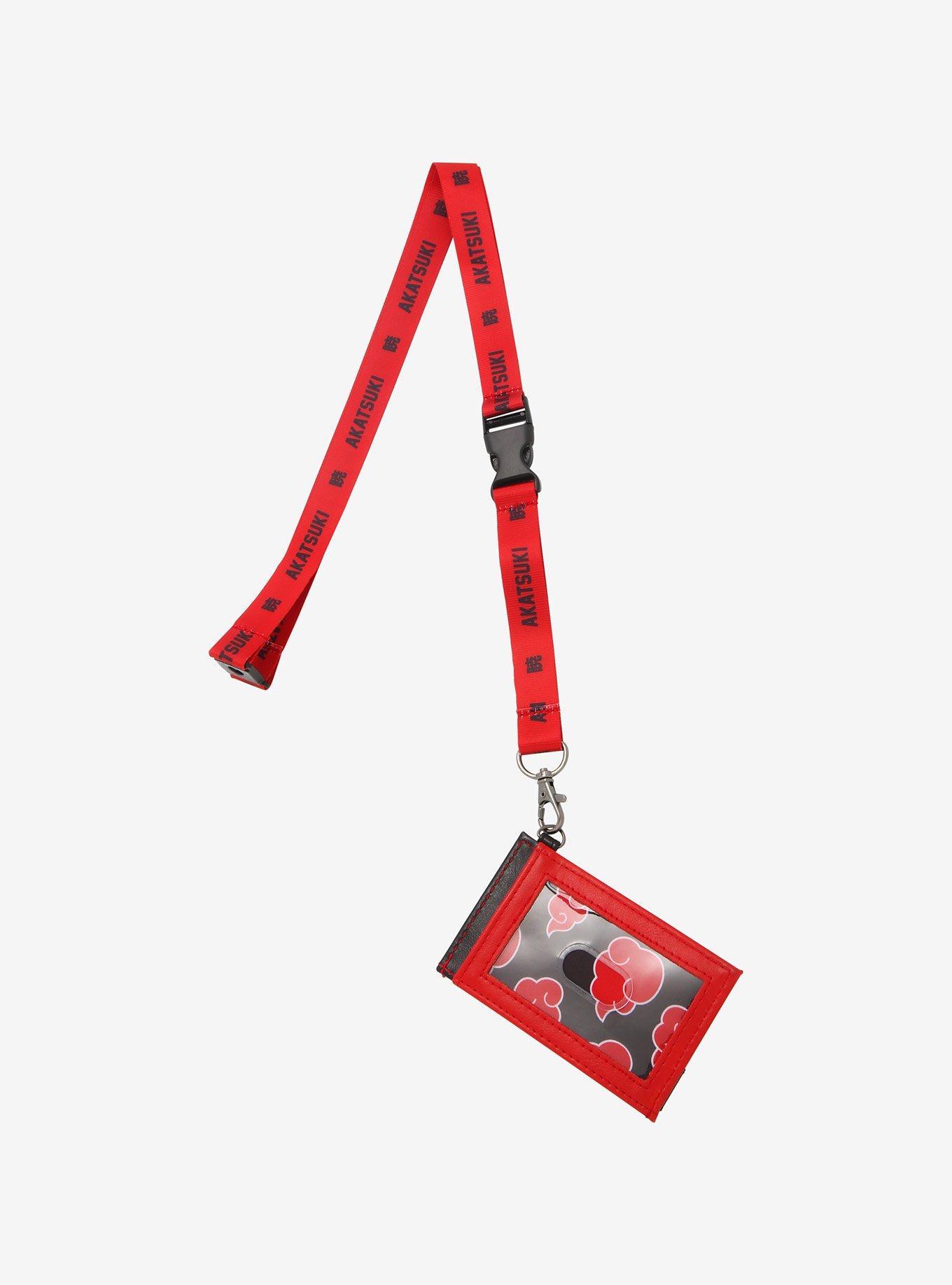 Naruto Shippuden Akatsuki Lanyard With Cardholder, , alternate