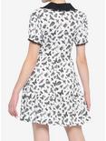 Black & White Tiered Collared Bug Dress, MULTI, alternate