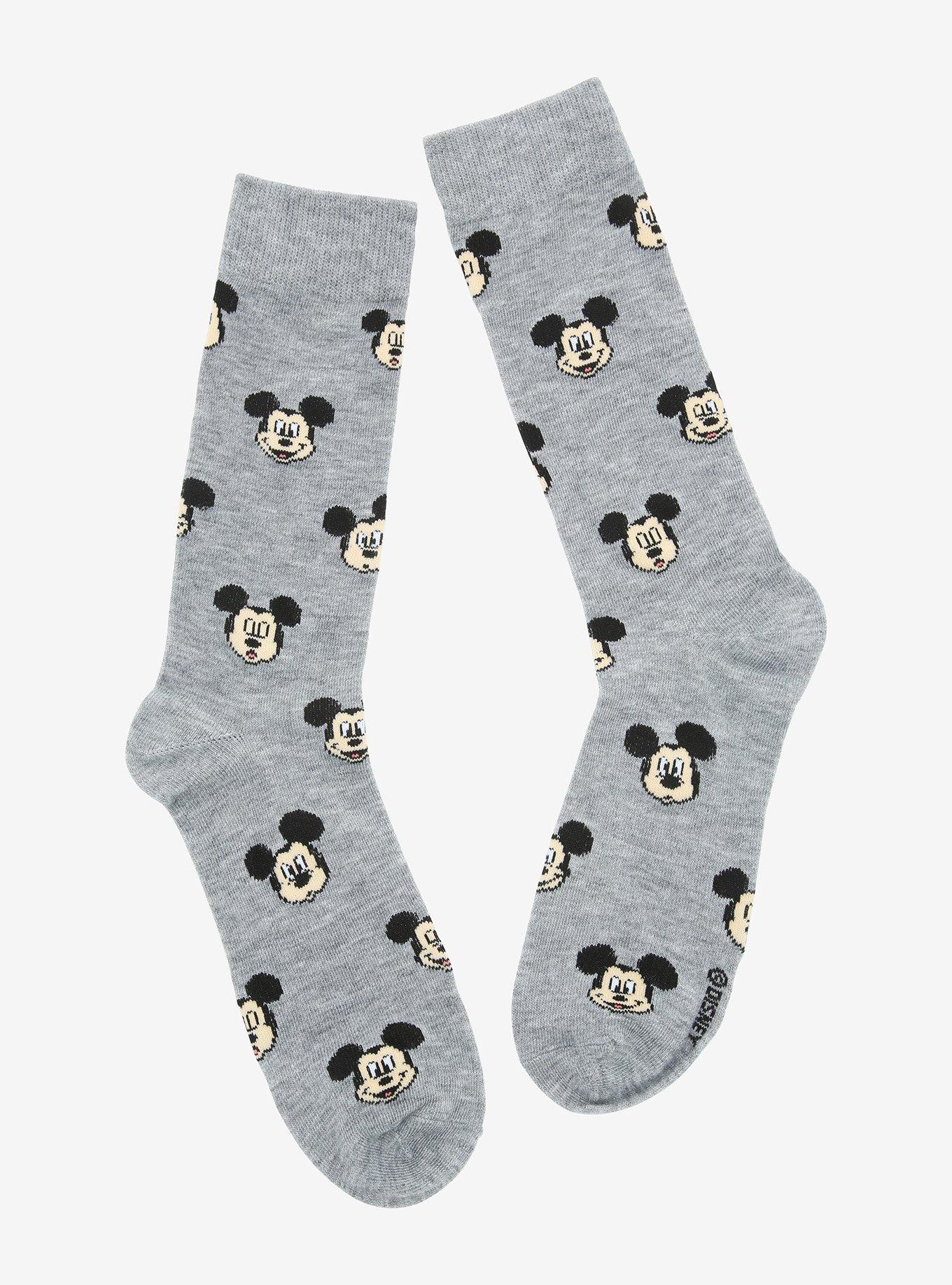 Disney Mickey Mouse Expressions Crew Socks, , alternate