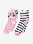 Disney Minnie Mouse Daisy Cozy Crew Socks 2 Pair, , alternate