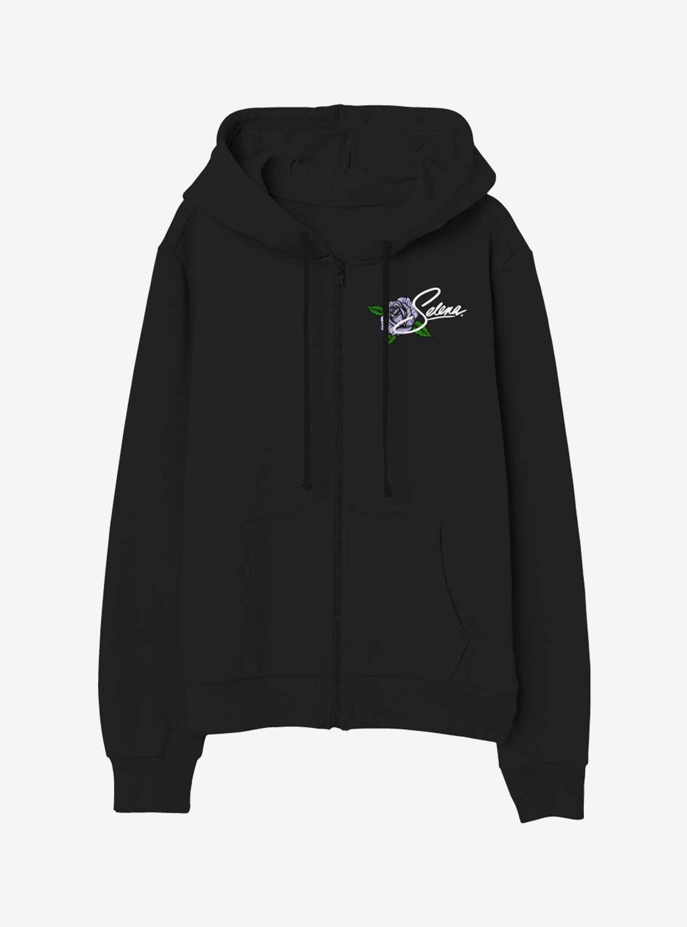 Selena Bidi Bidi Bom Bom Girls Hoodie, BLACK, alternate