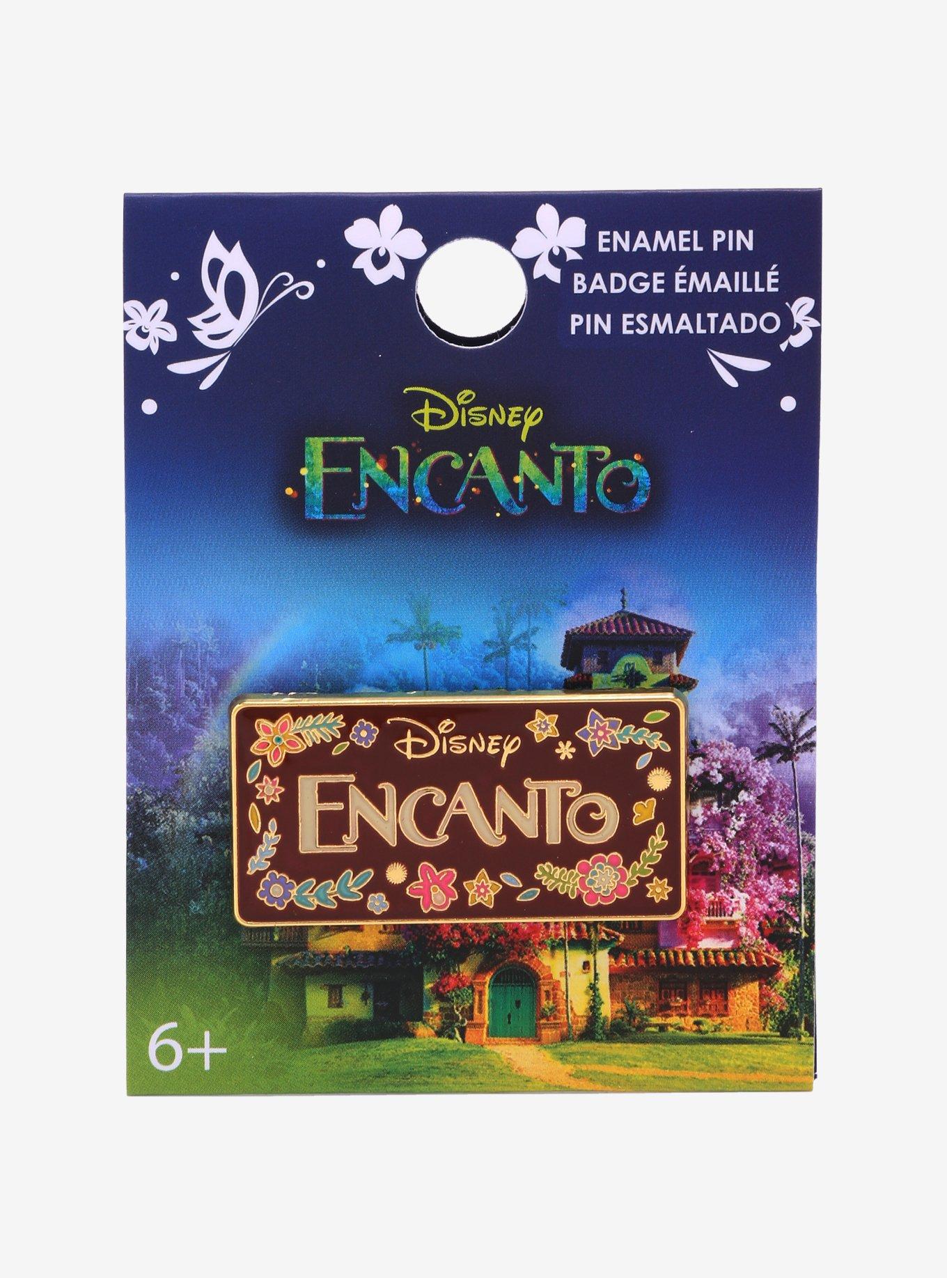 Loungefly Disney Encanto Logo Enamel Pin - BoxLunch Exclusive, , alternate